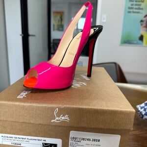 Christian Louboutin sandals high heels, brand new